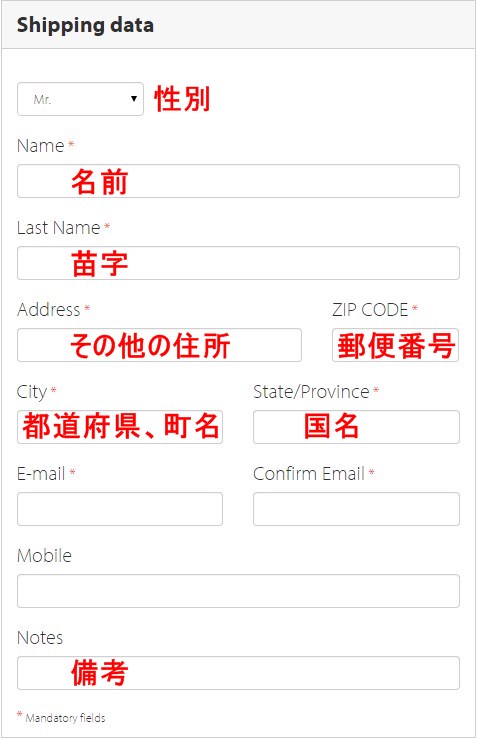 顧客情報