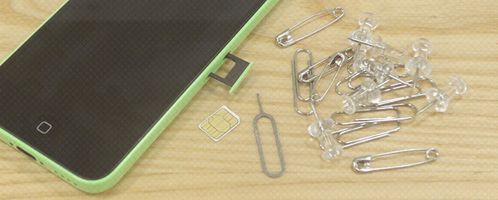 ピンを失くしたときの裏ワザ!iPhoneのSIMトレイを取り出す方法