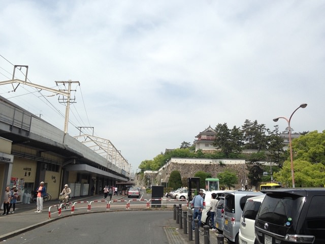 福山駅の北側には福山城。次の機会には城めぐりもいいか。