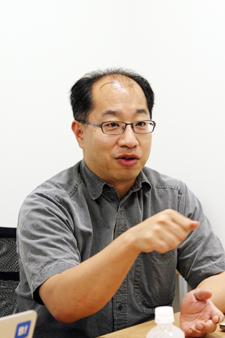 ネットワーク本部 技術企画室 担当課長の佐々木氏