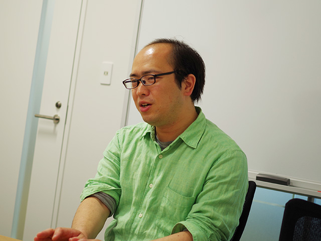 プロダクト本部 プロダクト推進部 企画業務課 リードエンジニアの堂前氏