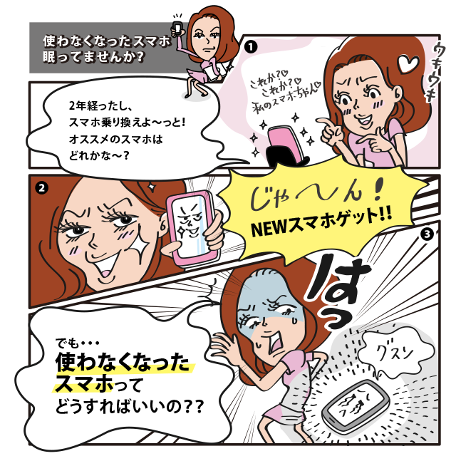 使わなくなったスマホ、眠ってませんか?古くなったスマホの5つの活用法
