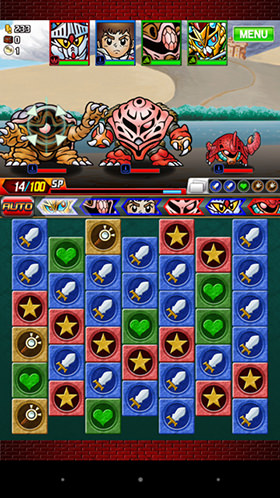 「ナイトガンダム パズルヒーローズ」