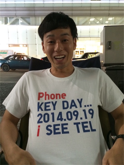 こちらは去年のiPhone 6発売時に作ったTシャツ