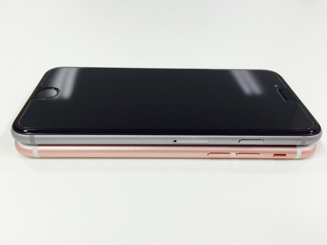 iPhone 6s と iPhone 6を比べる