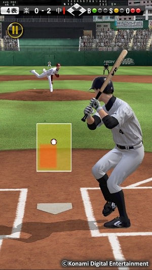 リアルなグラフィックで野球の臨場感が楽しめる『プロ野球スピリッツA』。試合が自動で進行していくが、ここぞと言うときに出番が来て、ピッチングやバッティングが楽しめる。