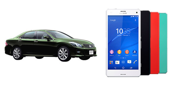 SONY Xperia Z3 Compact / TOYOTA CROWN