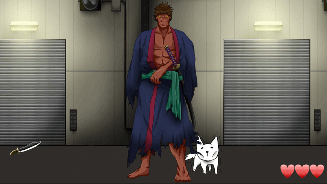 極-KIWAMI-:ナイフが飛んでくる