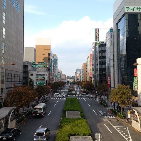BlackBerry Classicで撮影した街の風景