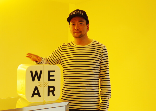WEARの開発担当者・久保田竜弥さん