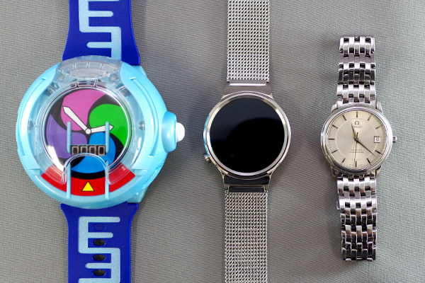 Huawei Watchと妖怪ウォッチとOMEGA DEVIL PRESTAGE