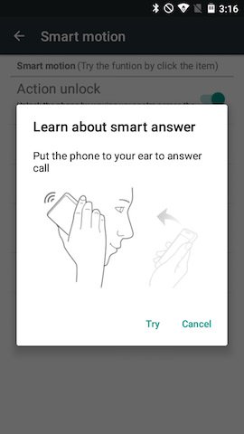Smart answer