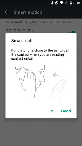 Smart call