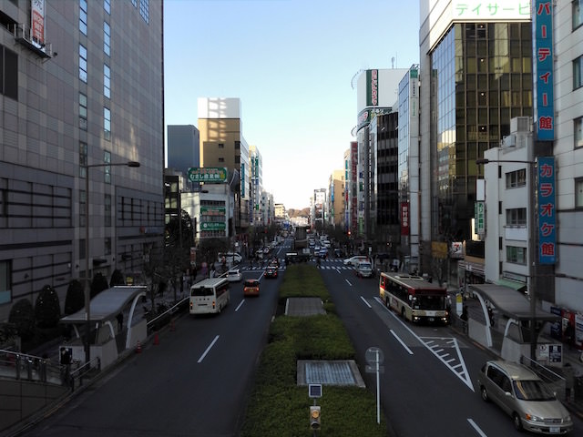 Mate 7で撮影した街の景色(HDRオフ)