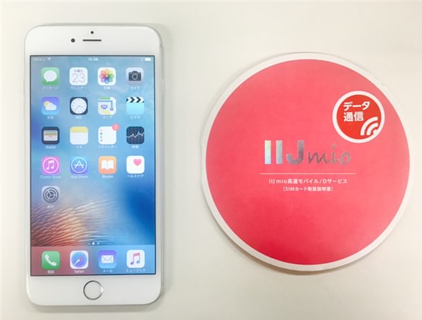 iijmio データ専用SIM