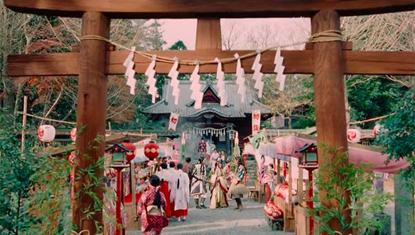 au三太郎CM