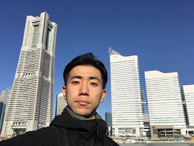 iPhone 6sのフロントカメラで同じように撮影した写真