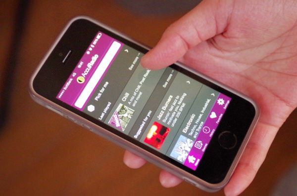 音楽専用インターネットラジオ「AccuRadio」