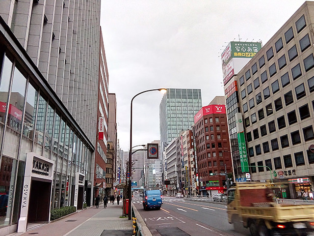 Z530 で撮影した昼の街の風景(HDRオン)