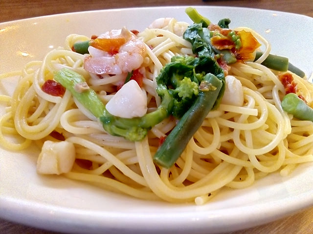 Z530 で撮影したパスタ