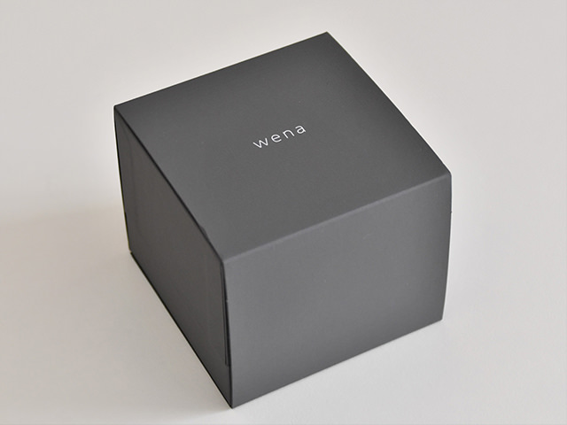 wena wrist のパッケージ
