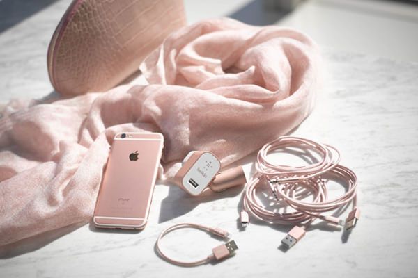 belkinアイテム(Rose Gold)