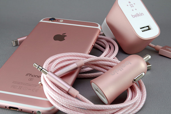 belkinアイテム(Rose Gold)