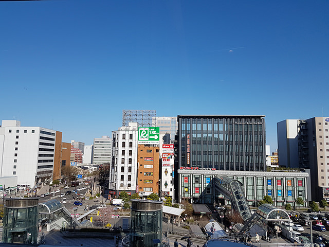 Galaxy S7 カメラ作例:昼の仙台駅東口