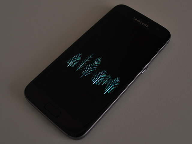 Galaxy S7:画像表示の例