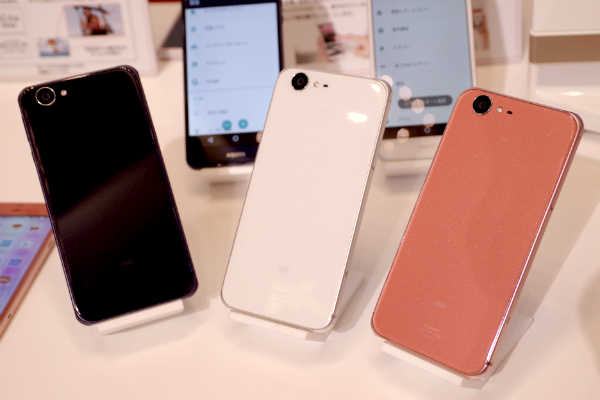 AQUOS SERIE SHV34 背面