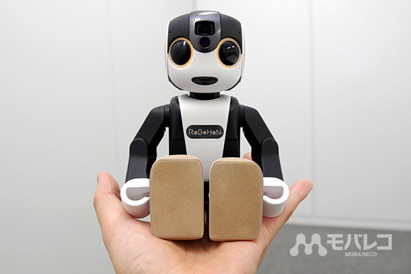 RoBoHoN:手に持ったところ重量感