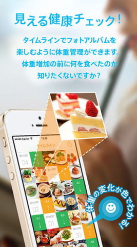 ダイエット記録カメラ