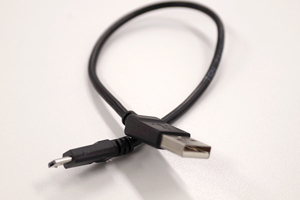 ELECOMの超高速充電ケーブル0.2m