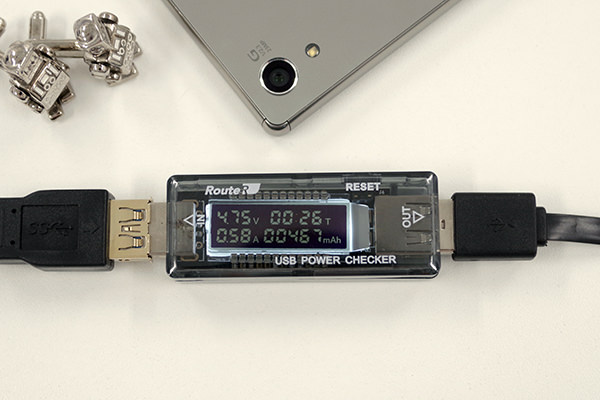 100円均一ショップで売っていたAndroidケーブルの測定結果
