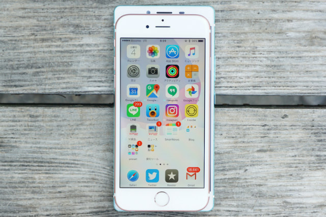 REIとiPhone 6sのデザイン・サイズ比較