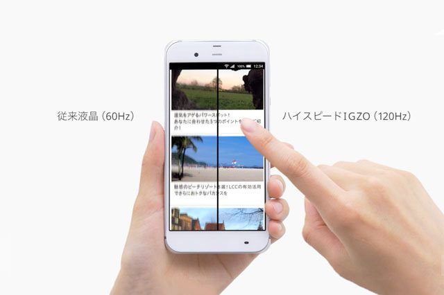 ハイスピードIGZOのイメージ