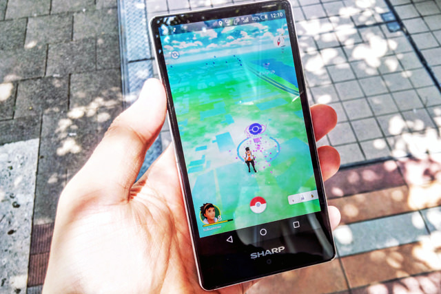 このサイズはポケモンGOに最適!