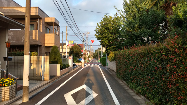夕暮れ