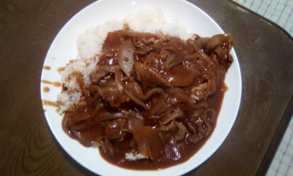 カメラ作例:ハッシュドビーフ