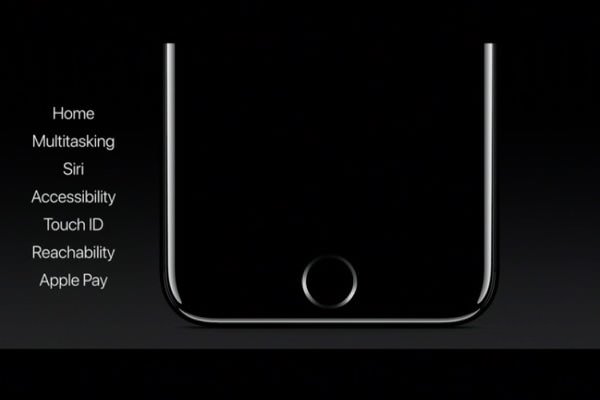 iPhone 7 ホームボタン
