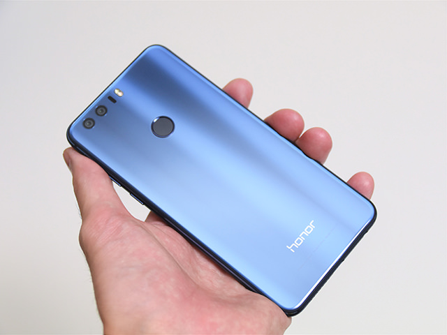 honor 8 背面のマイクロパターン
