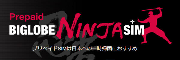 BIGLOBE NINJA SIM