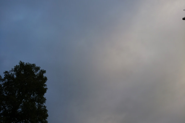 明け方の空!
