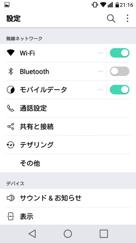 リスト表示
