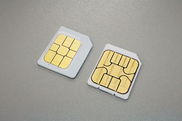 ナノSIMがマイクロSIMと同じサイズになった