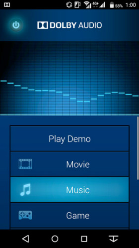 Dolby Audioで音に変化を