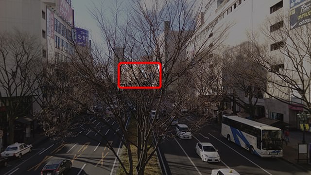 赤枠の箇所をリサイズせずに切り出してみる