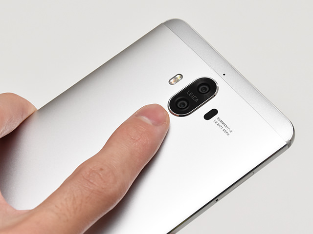 Huawei Mate 9 指紋認証の設定