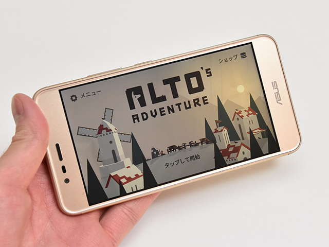 ZenFone 3 Max ゲームも楽しめる