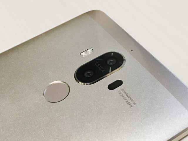 Mate 9のカメラ部分